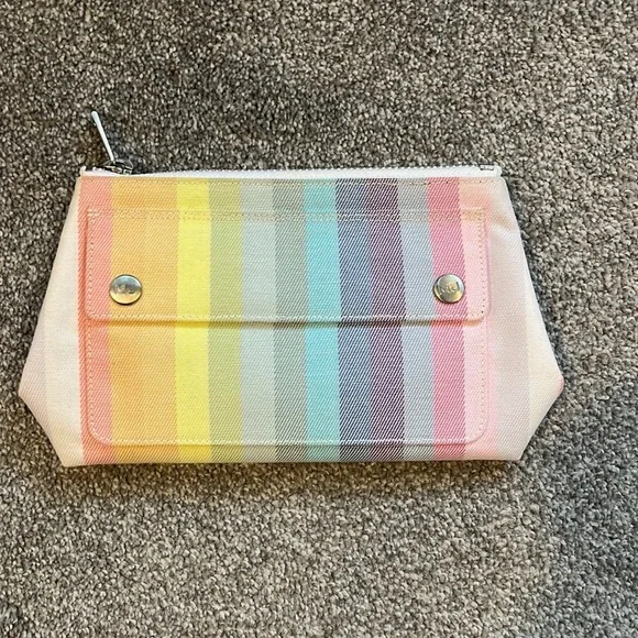 Marc Jacobs rainbow makeup bag pencil case clutch OS - Picture 3 of 6